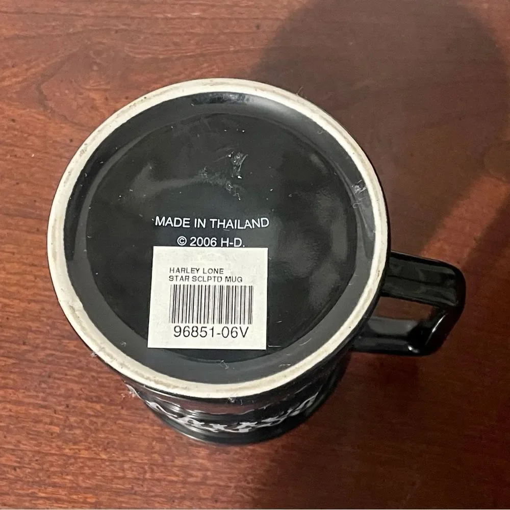 Harley Davidson Lone Star Sculpted Coffee Mug Wings‎ HD-2006 NEW Halloween